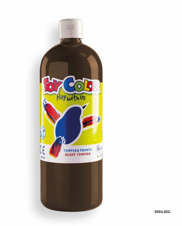 Tempera 1l smeđa Toy Color