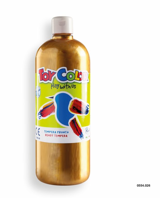 Tempera 1l zlatna Toy Color