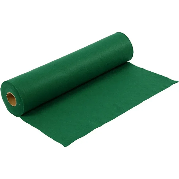 Filc rola 45cm x 5m zelena