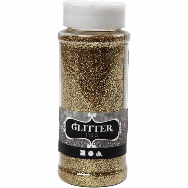 Glitter metalic u prahu 110g zlatni