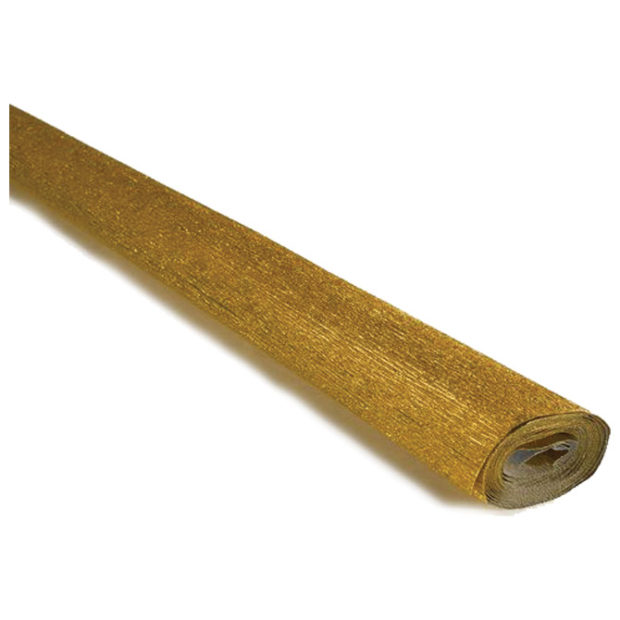Krep papir 60 gr metalic zlatni