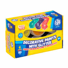 Boja dekorativna glitter 1/6 20 ml Astra