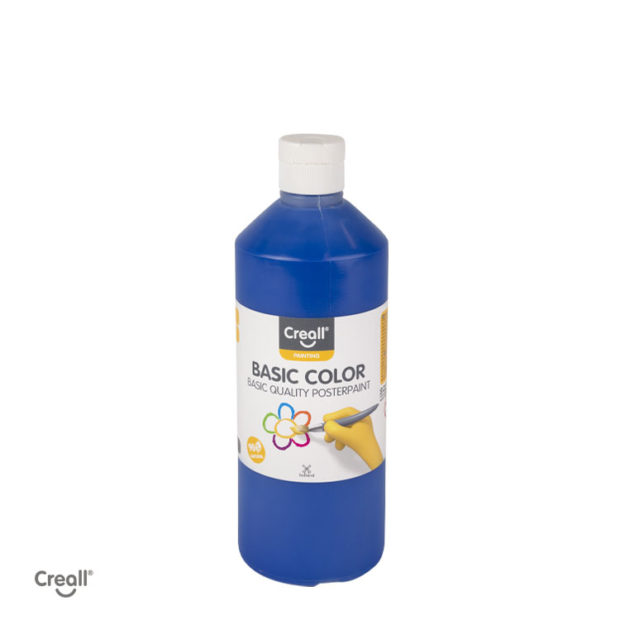 Tempera Basic Color 500ml plava