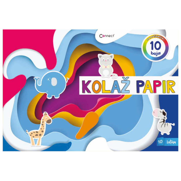 Kolaž mapa B5 1/10 samoljepivi
