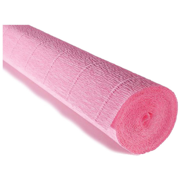 Krep papir 180gr svijetlo rozi 549