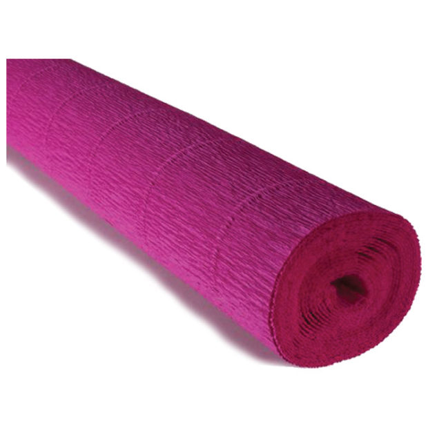 Krep papir 180gr fuksija 572