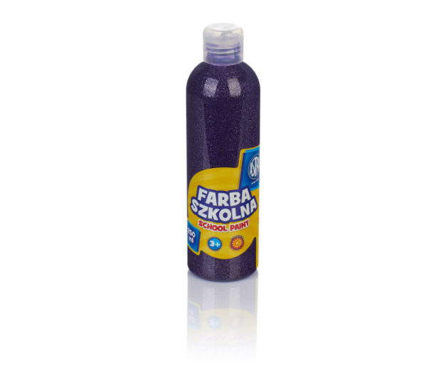 Tempera glitter 250 ml ljubičasta Astra