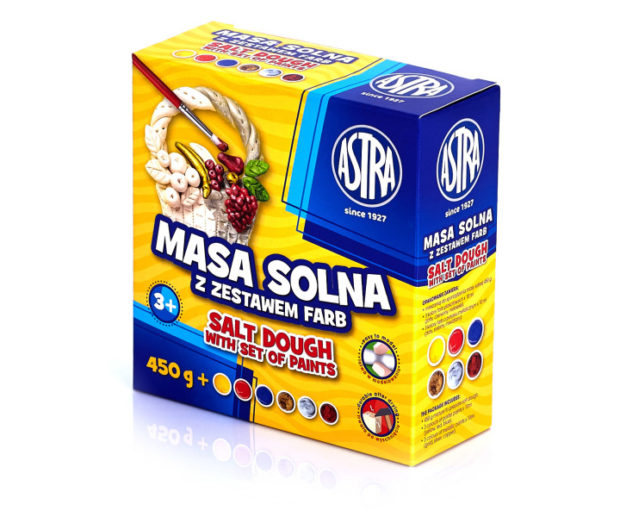 Masa za slano tijesto 450g + 6 tempera