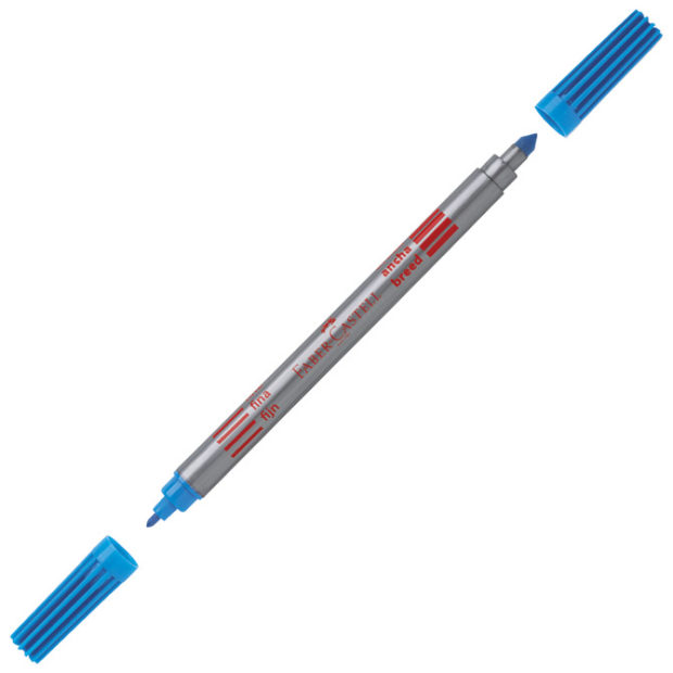 Flomaster 1/20 obostrani Faber-Castell - Slika 2