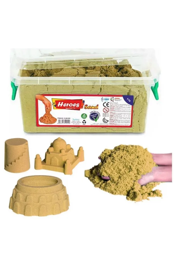 Pijesak kinetički 5kg HEROES natur