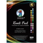 KOLAŽ BLOK + FOTOKARTON 130g +300g 60lista/30boja 23x33cm COMBI PACK