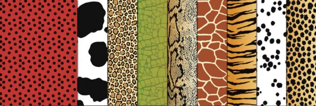 FOTOKARTON VELUR 23x33cm 250g 1/9 motiv ANIMAL SKIN