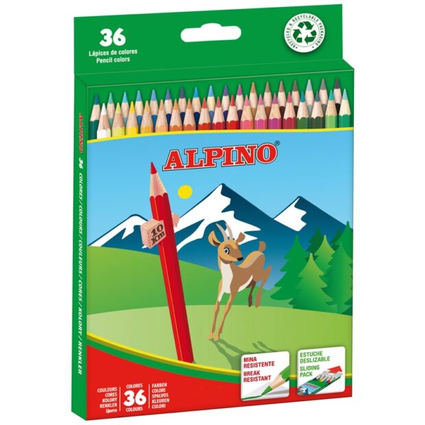 BOJICE DRVENE 1/36 ALPINO