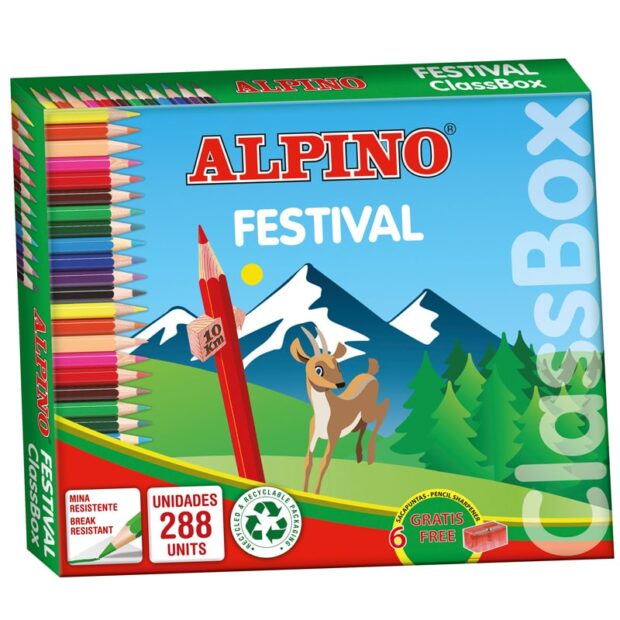 BOJICE DRVENE 1/288 ALPINO