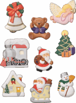 KALUP PVC BOŽIĆNE FIGURICE