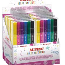 MARKER ALPINO 1/6 METALLIC sa raznobojnim rubom